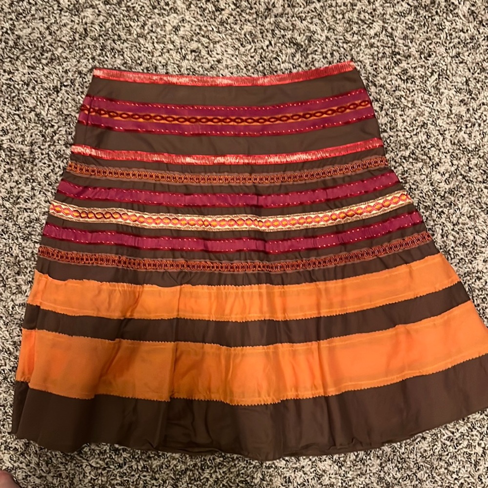 Multi colored skirt